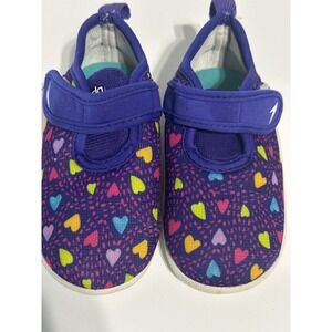 Speedo Kids Surfwalker Water Shoes Hearts Purple Toddler Shoes‎ S